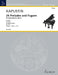 Twenty-Four Preludes and Fugues op. 82 Band 1 卡普斯汀．尼古拉 前奏曲 復格曲 鋼琴獨奏 朔特版 | 小雅音樂 Hsiaoya Music