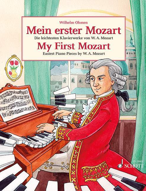 My First Mozart Easiest Piano Works by W.A. Mozart 莫札特 鋼琴 鋼琴獨奏 朔特版 | 小雅音樂 Hsiaoya Music