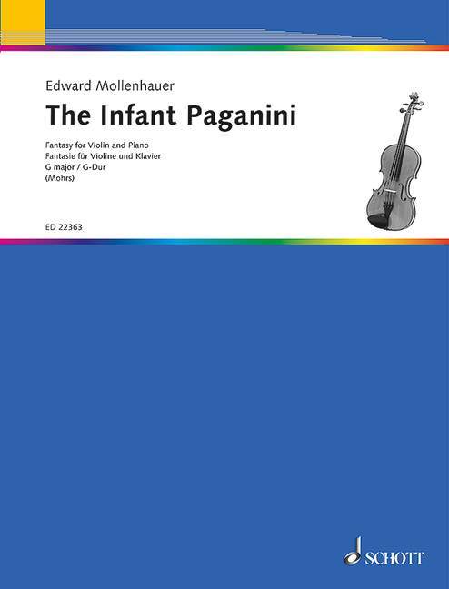 The Infant Paganini Fantasy for Violin and Piano 幻想曲小提琴鋼琴 小提琴加鋼琴 朔特版 | 小雅音樂 Hsiaoya Music