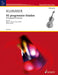 92 Progressives Exercises op. 60 Band 2 (Nr. 58-92) With Accompaniment of a Second Violoncello 庫莫 練習曲 伴奏 大提琴 大提琴練習曲 朔特版 | 小雅音樂 Hsiaoya Music