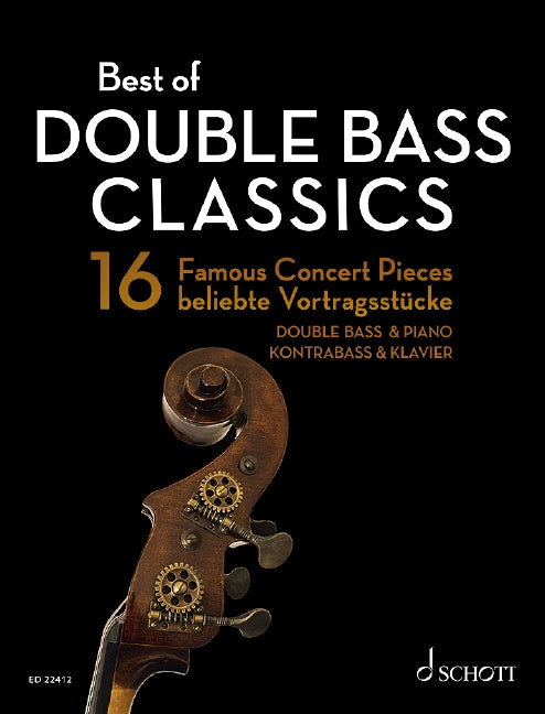 Best of Double Bass Classics 16 Famous Concert Pieces for Double Bass and Piano 低音大提琴含鋼琴伴奏 音樂會 朔特版 | 小雅音樂 Hsiaoya Music