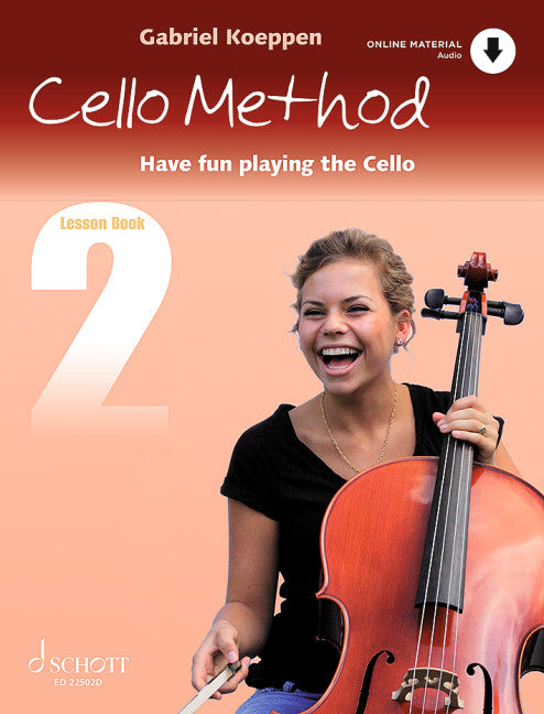 Cello Method: Lesson Book 2 Book 2 Have fun playing the Cello 大提琴 朔特版 | 小雅音樂 Hsiaoya Music