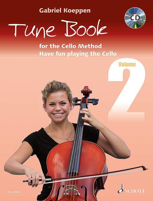 Cello Method: Tune Book 2 Book 2 Have fun playing the Cello 大提琴歌調 大提琴 大提琴 2把 朔特版 | 小雅音樂 Hsiaoya Music
