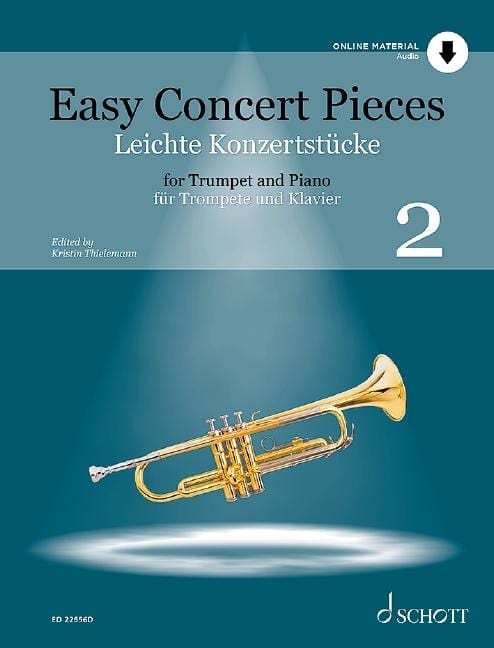 Easy Concert Pieces Band 2 19 Pieces from 5 Centuries 音樂會小品 小品 小號 1把以上加鋼琴 朔特版 | 小雅音樂 Hsiaoya Music