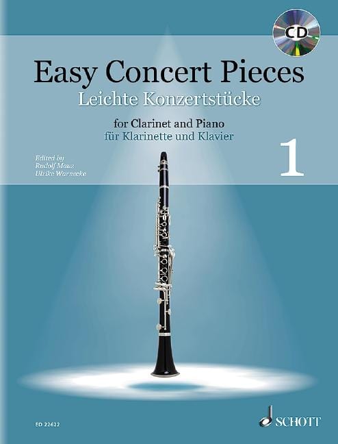 Easy Concert Pieces Band 1 25 Pieces from 4 Centuries 音樂會小品 小品 豎笛 1把以上加鋼琴 朔特版 | 小雅音樂 Hsiaoya Music