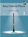 Easy Concert Pieces Band 1 25 Pieces from 4 Centuries 音樂會小品 小品 豎笛 1把以上加鋼琴 朔特版 | 小雅音樂 Hsiaoya Music