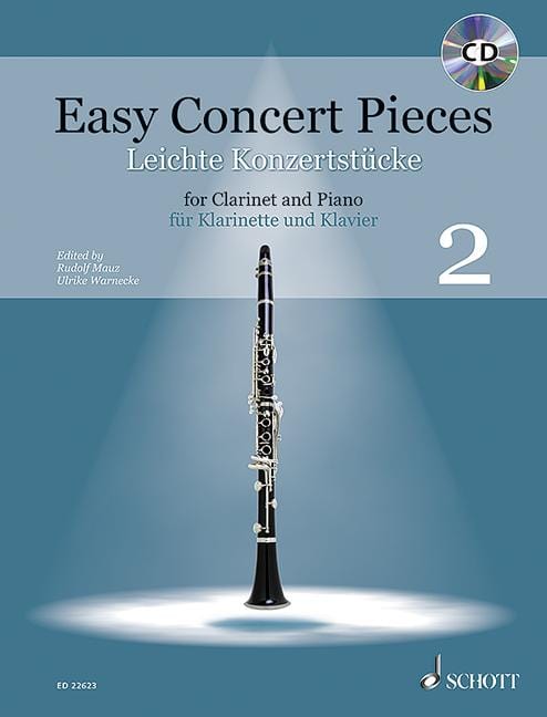 Easy Concert Pieces Band 2 22 Pieces from 4 Centuries 音樂會小品 小品 豎笛 1把以上加鋼琴 朔特版 | 小雅音樂 Hsiaoya Music