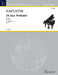 24 Jazz Preludes op. 53 卡普斯汀．尼古拉 爵士音樂前奏曲 鋼琴獨奏 朔特版 | 小雅音樂 Hsiaoya Music