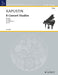 8 Concert Studies op. 40 卡普斯汀．尼古拉 音樂會 鋼琴獨奏 朔特版 | 小雅音樂 Hsiaoya Music