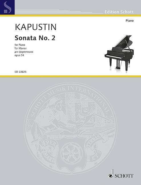 Sonata No. 2 op. 54 卡普斯汀．尼古拉 奏鳴曲 鋼琴獨奏 朔特版 | 小雅音樂 Hsiaoya Music