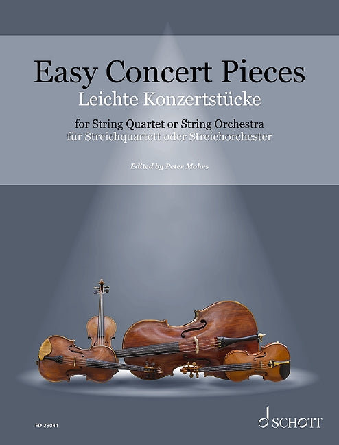 Easy Concert Pieces 26 Easy Concert Pieces from 4 Centuries 弦樂四重奏 音樂會 朔特版 | 小雅音樂 Hsiaoya Music