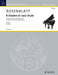 8 Etudes in Jazz Style for young virtuosos with small hands 羅森布拉特．亞歷山大 練習曲爵士音樂風格 鋼琴練習曲 朔特版 | 小雅音樂 Hsiaoya Music