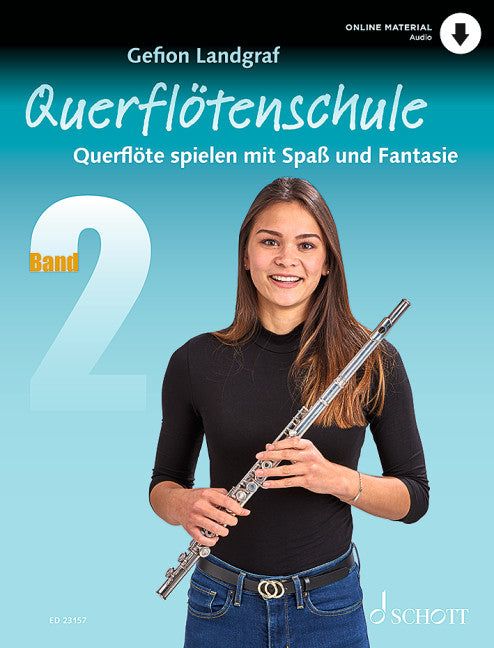 Querflötenschule Vol. 2 Querflöte spielen mit Spaß und Fantasie 長笛 幻想曲 朔特版 | 小雅音樂 Hsiaoya Music