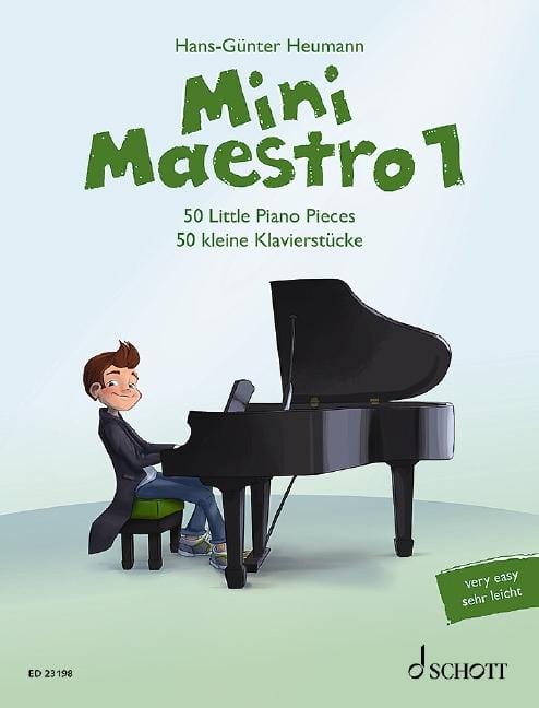 Mini Maestro Band 1 50 little Piano Pieces 鋼琴小品 鋼琴獨奏 朔特版 | 小雅音樂 Hsiaoya Music