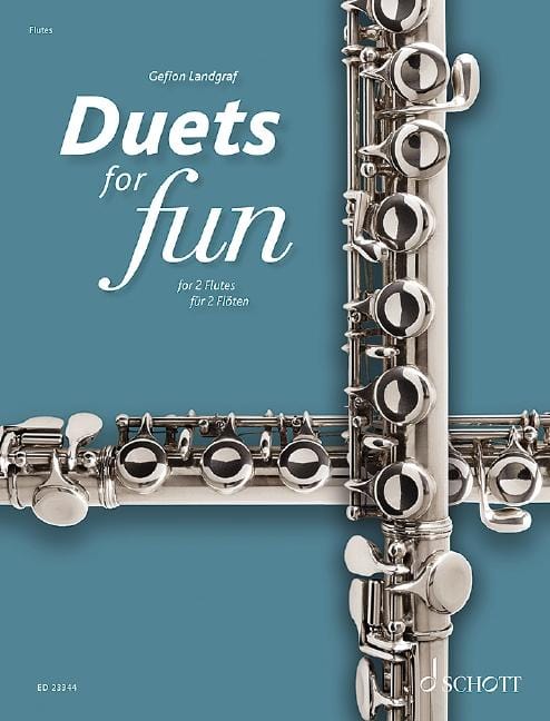 Duets for Fun: Flutes Original works from the Baroque to the Modern era 二重奏 長笛 巴洛克 雙長笛 朔特版 | 小雅音樂 Hsiaoya Music