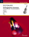 18 Progressive Exercises op. 120 Urtext 多曹兒 練習曲 歌詞 大提琴練習曲 朔特版 | 小雅音樂 Hsiaoya Music