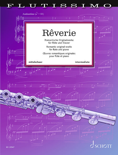 Rêverie Vol. 1 Romantic original works for flute and piano 長笛含鋼琴伴奏 夢 朔特版 | 小雅音樂 Hsiaoya Music