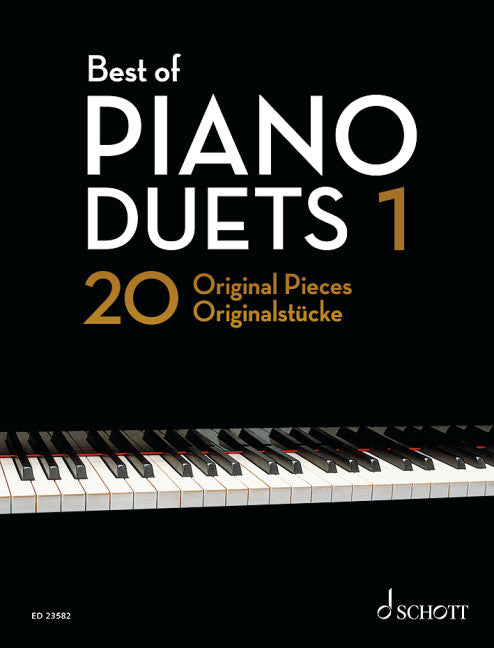 Best of Piano Duets 20 Original Pieces 4手聯彈含以上 鋼琴 小品 朔特版 | 小雅音樂 Hsiaoya Music