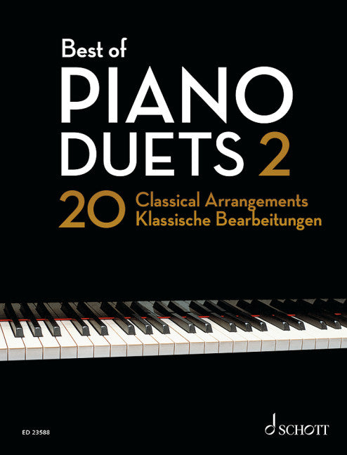 Best of Piano Duets 2 20 Classical Arrangements 4手聯彈含以上 20首經典改編 朔特版 | 小雅音樂 Hsiaoya Music