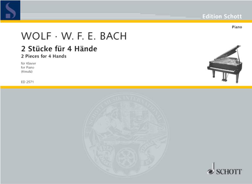 Two Pieces for four hands 小品四手聯彈 4手聯彈(含以上) 朔特版 | 小雅音樂 Hsiaoya Music