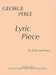 Lyric Piece for cello and piano 佩爾 抒情的小品大提琴鋼琴 大提琴加鋼琴 朔特版 | 小雅音樂 Hsiaoya Music