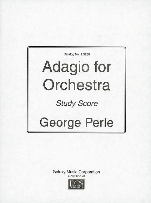 Adagio for orchestra 佩爾 慢板管弦樂團 總譜 朔特版 | 小雅音樂 Hsiaoya Music