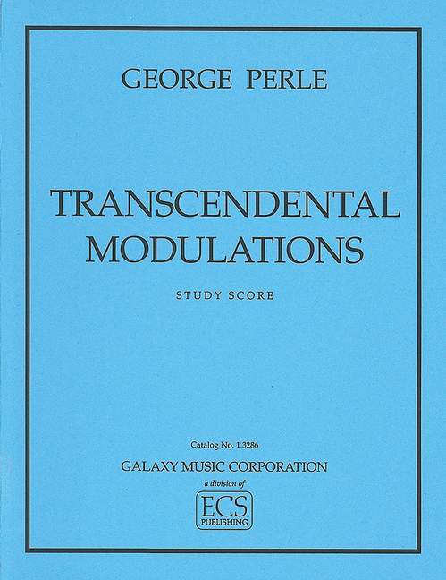 Transcendental Modulations for orchestra 佩爾 管弦樂團 總譜 朔特版 | 小雅音樂 Hsiaoya Music