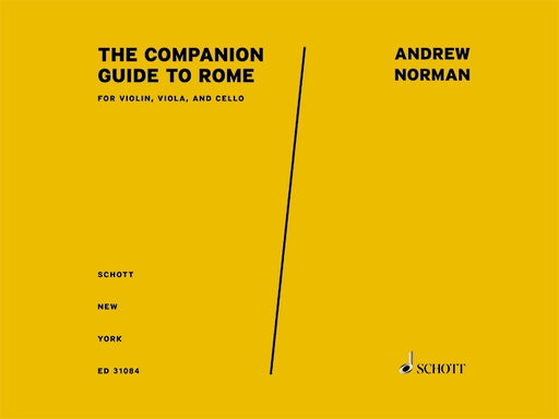 The Companion Guide to Rome a collection of pieces for violin, viola and cello 諾曼˙安德魯 弦樂三重奏 小品中提琴大提琴 朔特版 | 小雅音樂 Hsiaoya Music