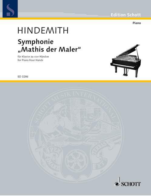 Symphony Mathis der Maler Transcription of compositions 辛德密特 交響曲畫家馬蒂斯 把位 4手聯彈(含以上) 朔特版 | 小雅音樂 Hsiaoya Music