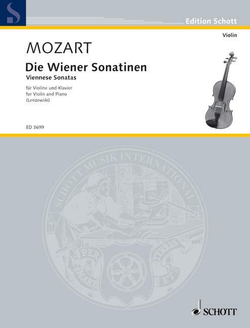 Viennese Sonatinas 莫札特 小奏鳴曲 小提琴加鋼琴 朔特版 | 小雅音樂 Hsiaoya Music