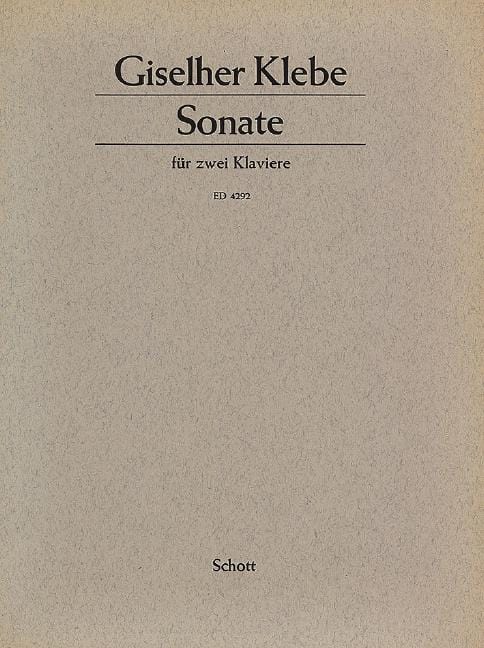 Sonata op. 4 克雷貝 奏鳴曲 雙鋼琴 朔特版 | 小雅音樂 Hsiaoya Music