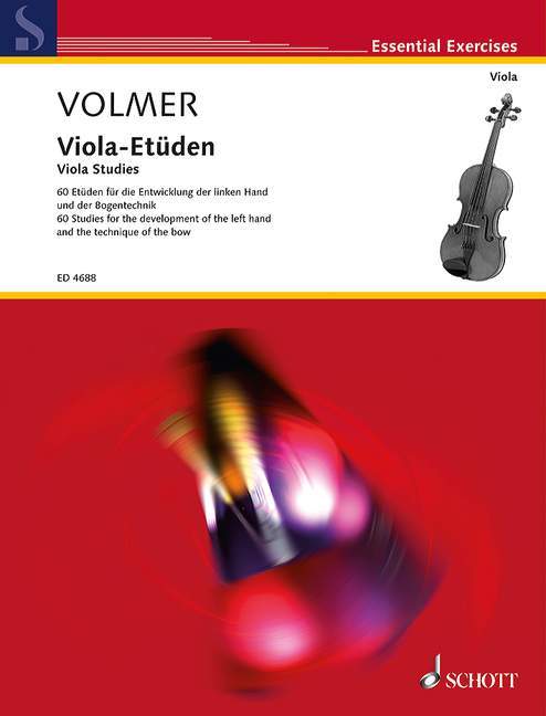 Viola Studies 60 studies for the development of the left hand and the technique of the bow 中提琴 中提琴練習曲 朔特版 | 小雅音樂 Hsiaoya Music