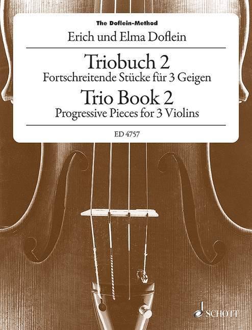 The Doflein-Method Band 2 Trio Book 2 三重奏 小提琴 3把以上 朔特版 | 小雅音樂 Hsiaoya Music