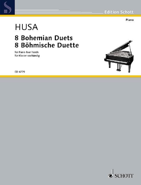 Eight Bohemian Duets 胡薩 波希米亞二重奏 4手聯彈(含以上) 朔特版 | 小雅音樂 Hsiaoya Music
