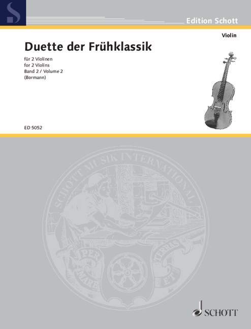 Duette der Frühklassik Band 2 二重奏 雙小提琴 朔特版 | 小雅音樂 Hsiaoya Music
