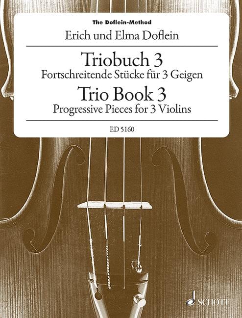 The Doflein-Method Band 3 Trio Book 3 三重奏 小提琴 3把以上 朔特版 | 小雅音樂 Hsiaoya Music
