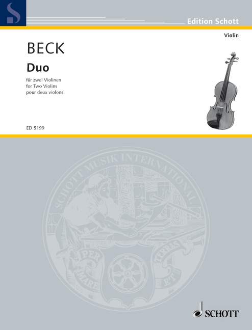 Duo 貝克．康拉德 二重奏 雙小提琴 朔特版 | 小雅音樂 Hsiaoya Music
