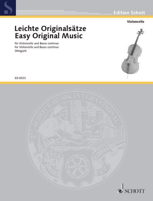 Leichte Originalsätze 大提琴加鋼琴 朔特版 | 小雅音樂 Hsiaoya Music