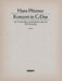 Cello Concerto in G Major op. 42 普費茲納 協奏曲 大調 大提琴加管弦樂團 朔特版 | 小雅音樂 Hsiaoya Music