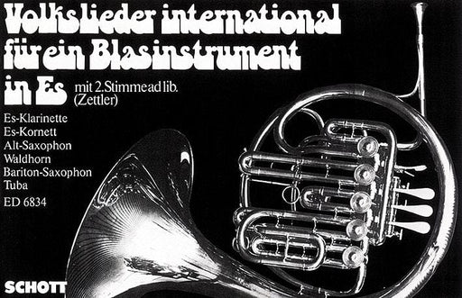 International Folksongs for Brass instruments in Eb 民謠銅管樂器樂器 法國號 1把以上 朔特版 | 小雅音樂 Hsiaoya Music