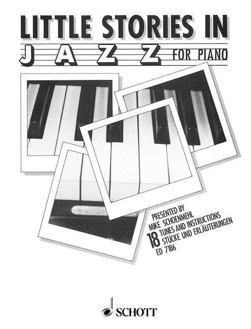 Little Stories in Jazz 18 Tunes and Instructions 爵士音樂 歌調 鋼琴練習曲 朔特版 | 小雅音樂 Hsiaoya Music