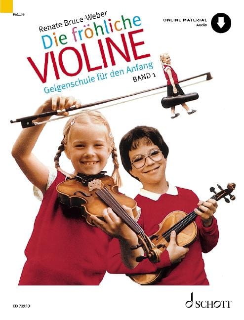 Die fröhliche Violine Band 1 Geigenschule für den Anfang 小提琴 小提琴教材 朔特版 | 小雅音樂 Hsiaoya Music