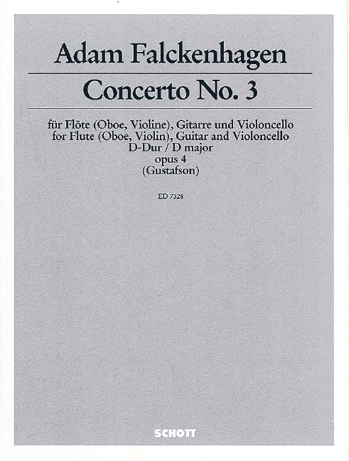 Concerto D Major op. 4/3 混和三重奏 協奏曲大調 朔特版 | 小雅音樂 Hsiaoya Music