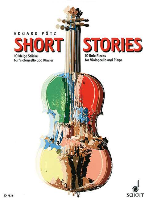 Short Stories Ten little Pieces 愛德華．普茨 小品 大提琴加鋼琴 朔特版 | 小雅音樂 Hsiaoya Music
