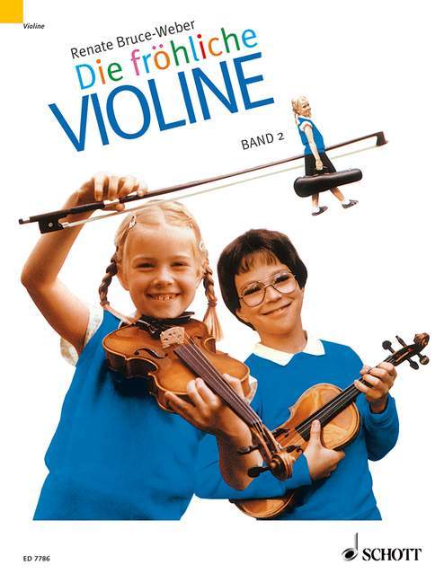 Die fröhliche Violine Band 2 Ausbau der 1. Lage und Einführung in die 3. Lage 小提琴 小提琴教材 朔特版 | 小雅音樂 Hsiaoya Music