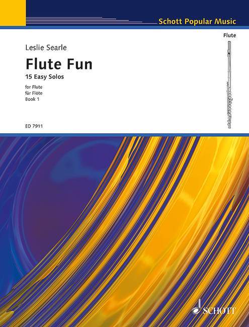 Flute Fun Vol. 1 15 Easy Solos 長笛 長笛獨奏 朔特版 | 小雅音樂 Hsiaoya Music