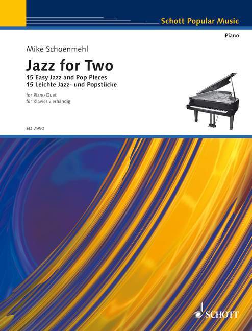Jazz for Two 15 Easy Jazz and Pop Pieces 爵士音樂 爵士音樂流行音樂小品 4手聯彈(含以上) 朔特版 | 小雅音樂 Hsiaoya Music