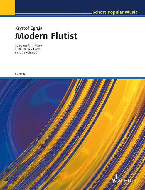 Modern Flutist Vol. 2 20 Duets 二重奏 雙長笛 朔特版 | 小雅音樂 Hsiaoya Music