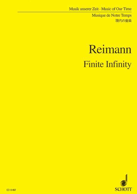 Finite Infinity nach Gedichten von Emily Dickinson 萊曼 總譜 朔特版 | 小雅音樂 Hsiaoya Music