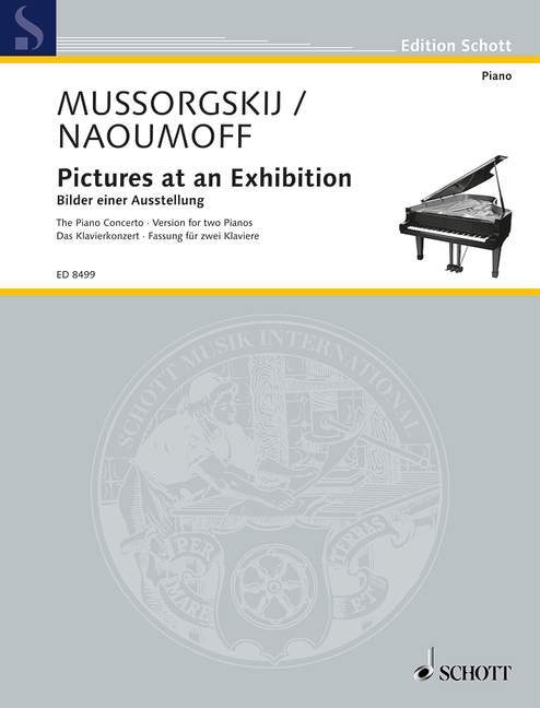 Pictures at an Exhibition The Piano Concerto 穆梭斯基 展覽會之畫 鋼琴協奏曲 雙鋼琴 朔特版 | 小雅音樂 Hsiaoya Music